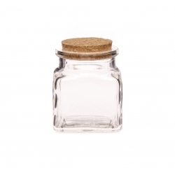 Słoiczek 120 ml zatyczka korkowa